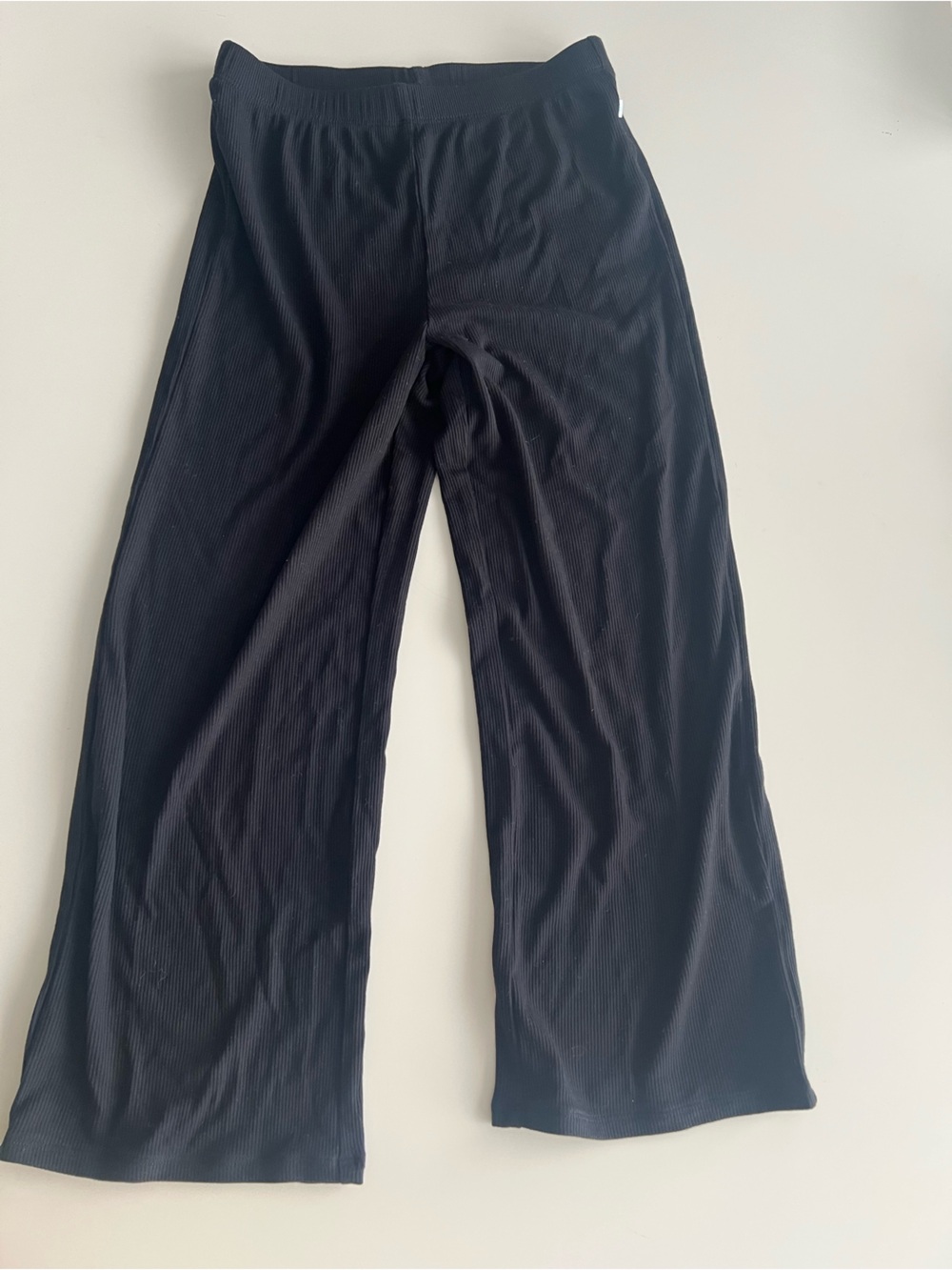 Posh Peanut Ribbed Pants Black 6T